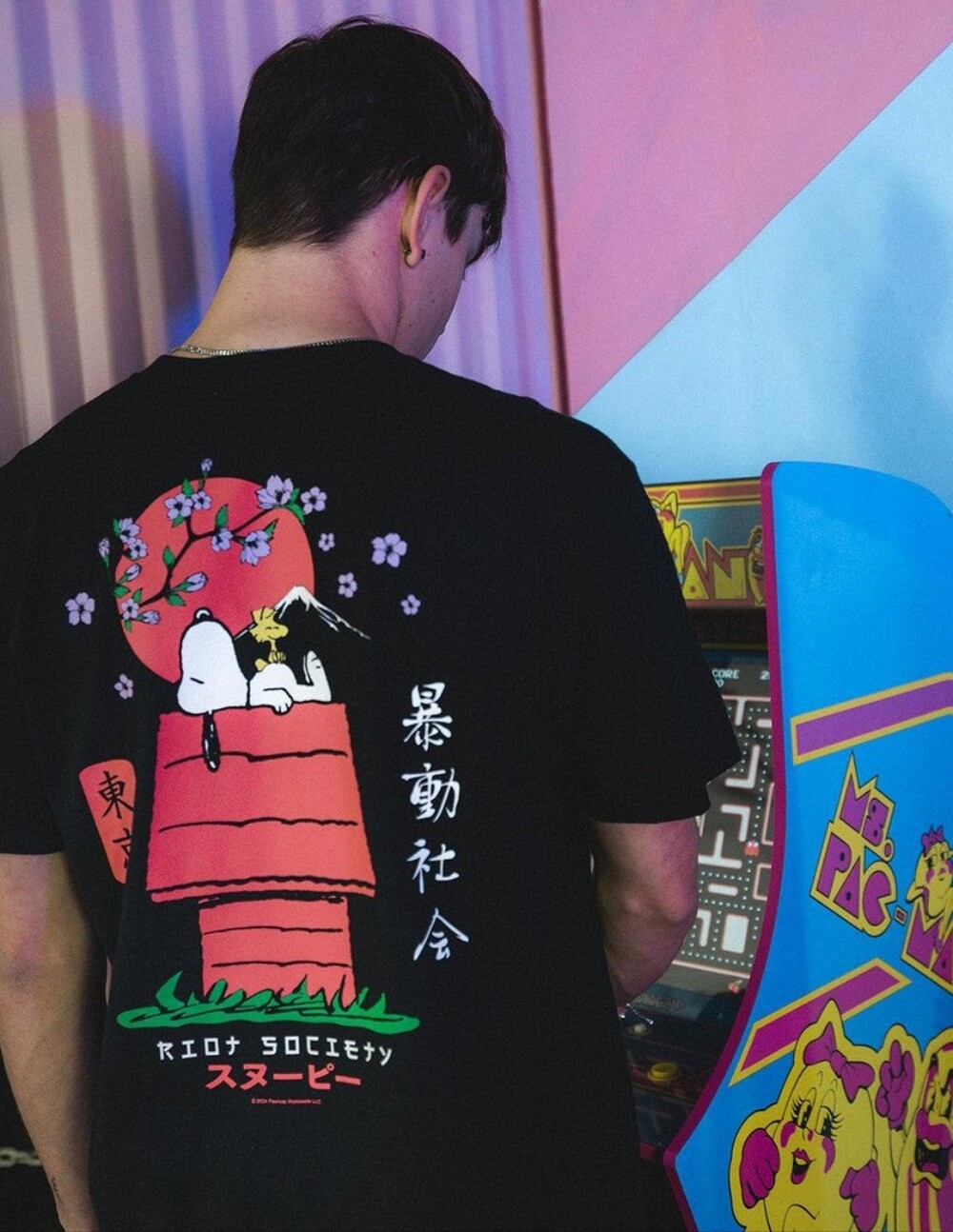 Riot Society Peanut Pagoda Men's Tee. Large - Picture 6 of 10